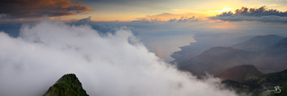 Depuis le sommet des Rochers de Naye