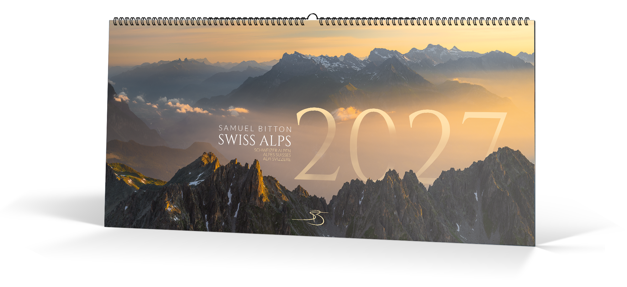 Calendar 2027 - Swiss Alps (Grand Vista)