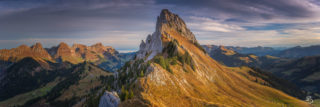 Gastlosen depuis le col du loup