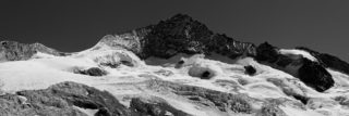 Zinalrothorn vu depuis les haut de la cabane du Mountet
