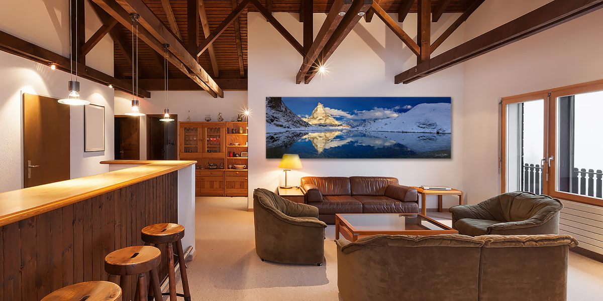 Interior, wide living room