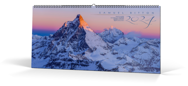 Calendrier Alpes Suisses 2024