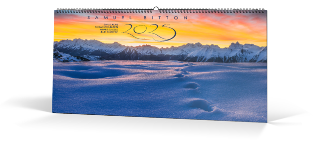 Calendrier Alpes Suisses 2025