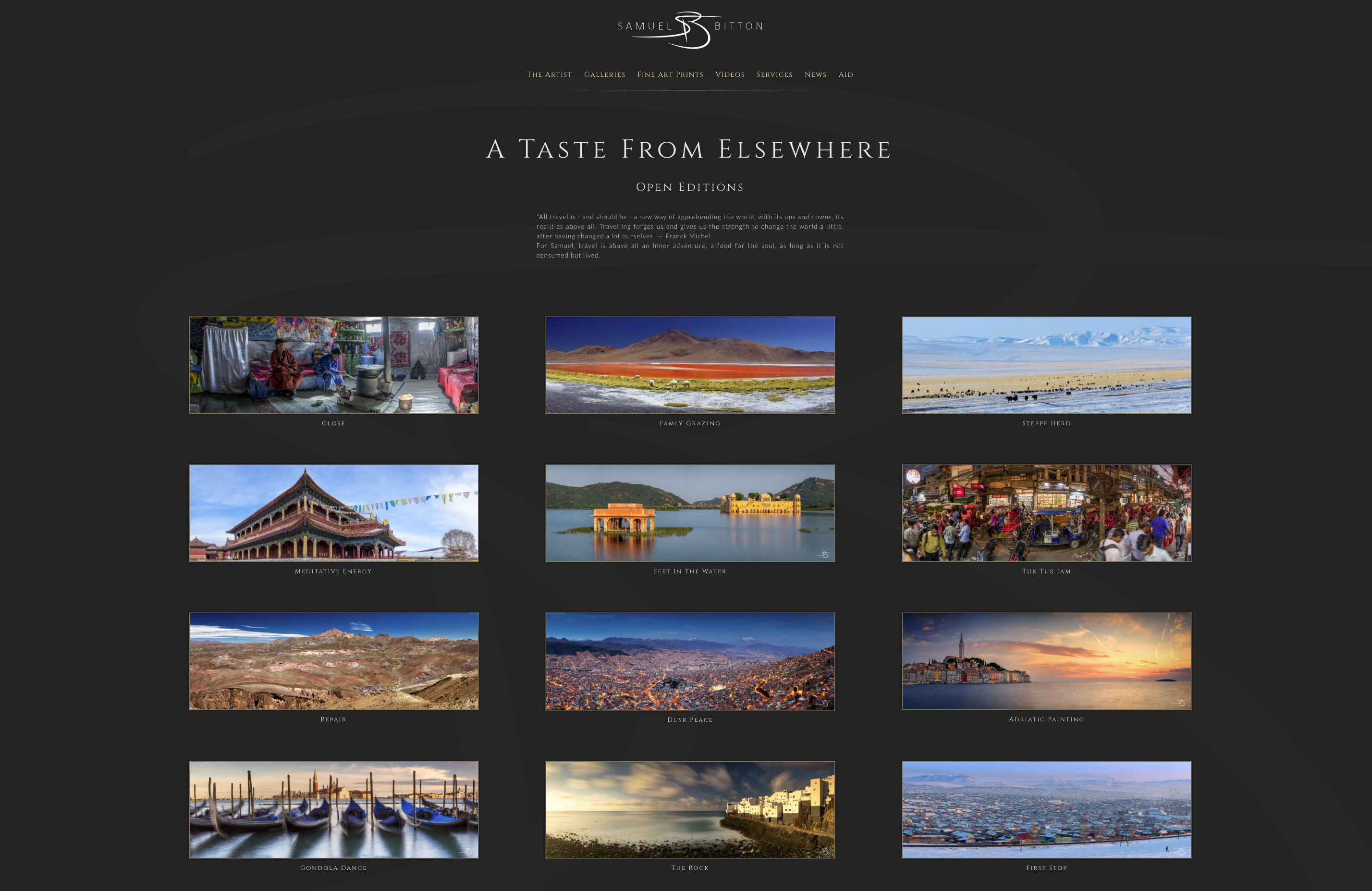 Click to see the gallery A Taste From Elsewhere